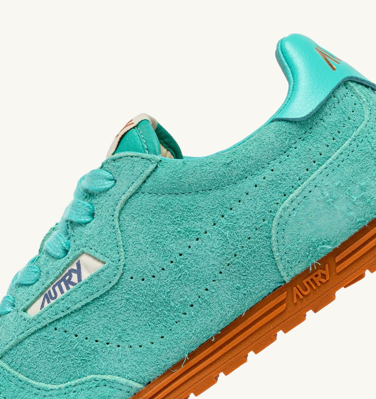 Woman SNEAKERS WINDSPIN IN TURQUOISE SUEDE