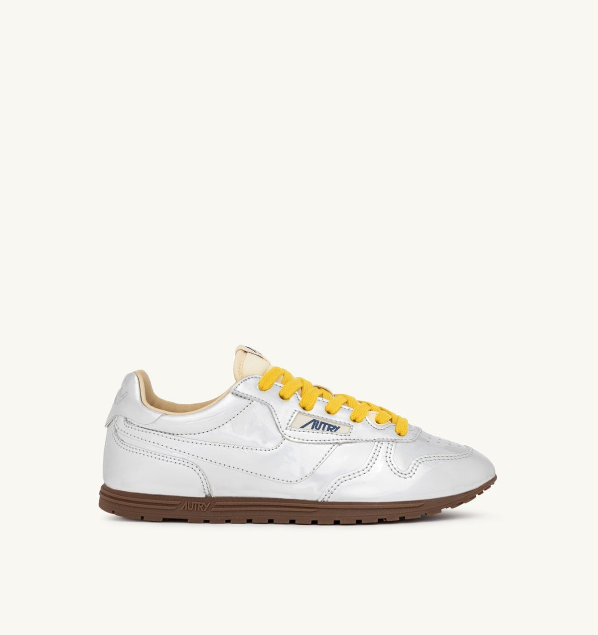 Woman WINDSPIN SILVER MIRRORED SNEAKERS