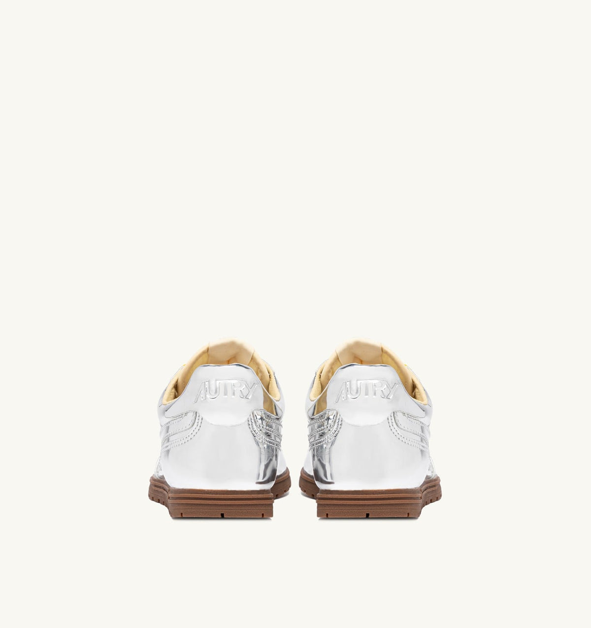 Woman WINDSPIN SILVER MIRRORED SNEAKERS