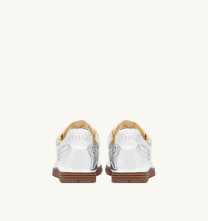 Woman WINDSPIN SILVER MIRRORED SNEAKERS