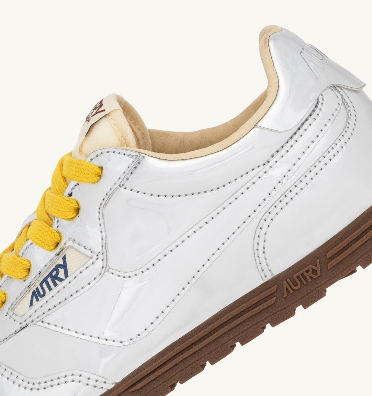 Woman WINDSPIN SILVER MIRRORED SNEAKERS