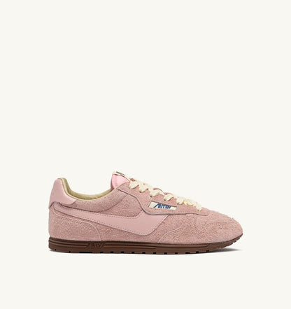 Woman WINDSPIN SNEAKERS IN ROSEMARY SUEDE AND LEATHER