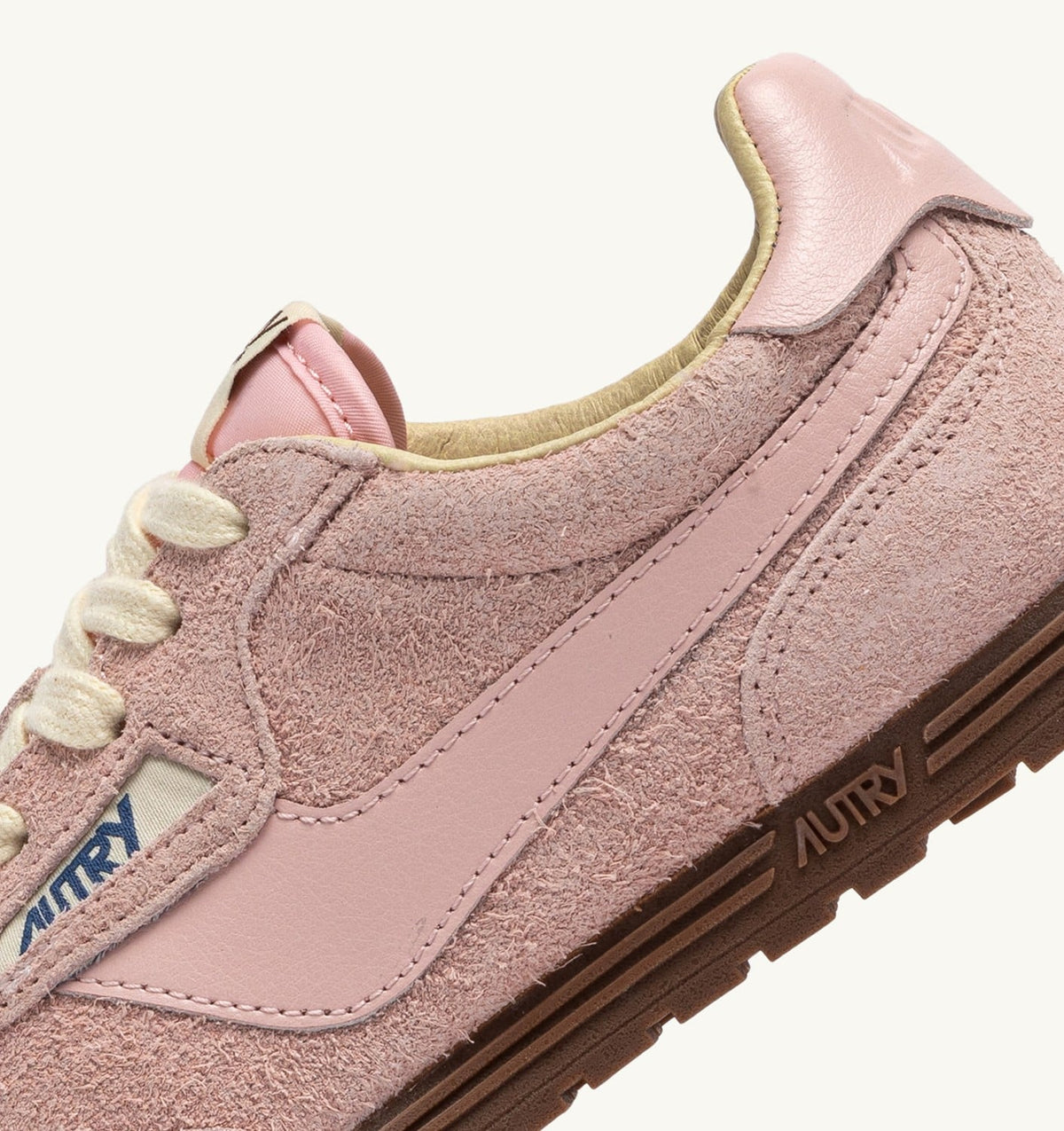 Woman WINDSPIN SNEAKERS IN ROSEMARY SUEDE AND LEATHER