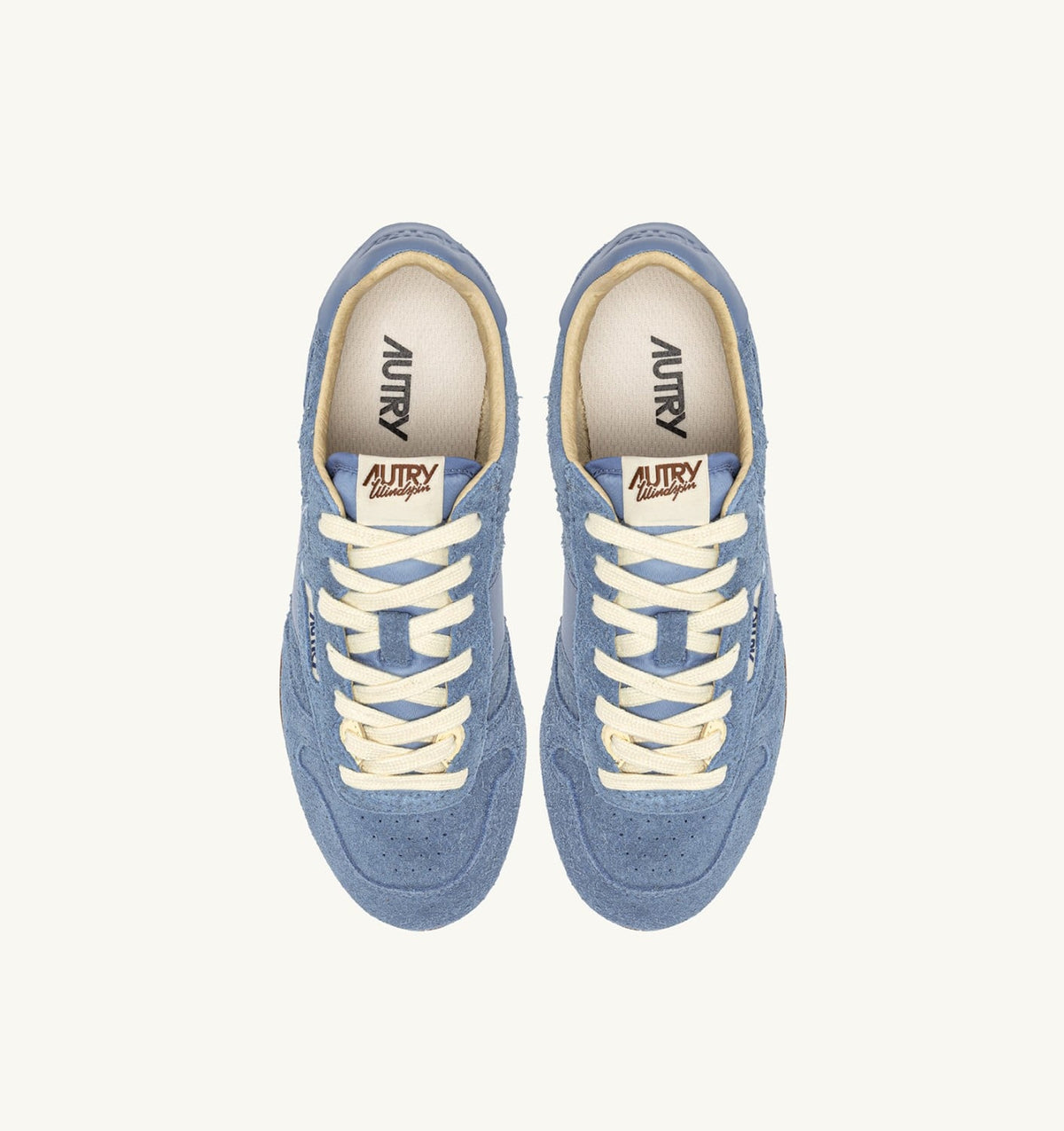 Woman WINDSPIN SNEAKERS IN STREET SUEDE AND LEATHER