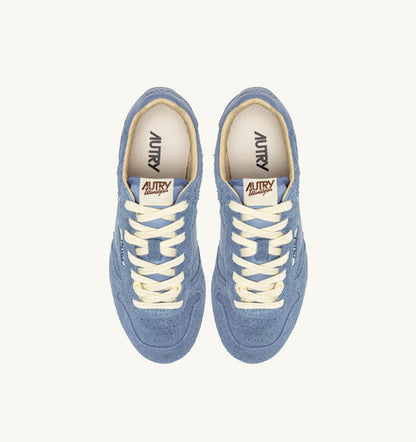 Woman WINDSPIN SNEAKERS IN STREET SUEDE AND LEATHER