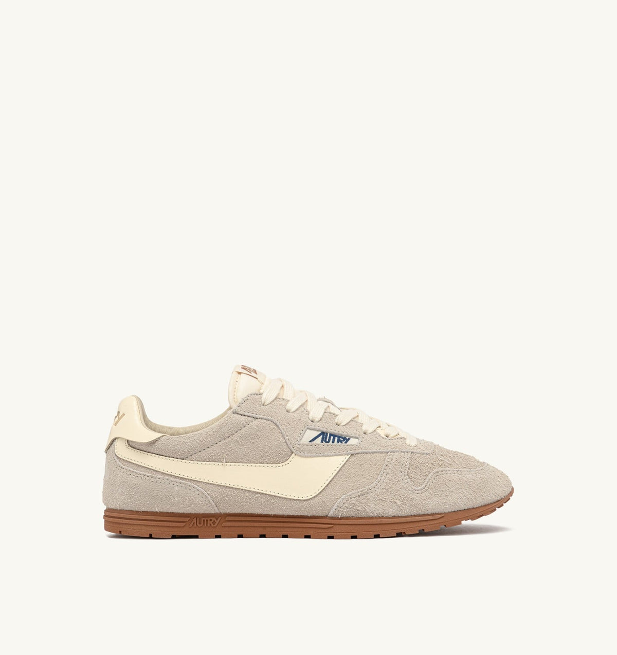 Woman SNEAKERS WINDSPIN IN SUEDE AND LEATHER COLOR WIFE AND RUTABAGA