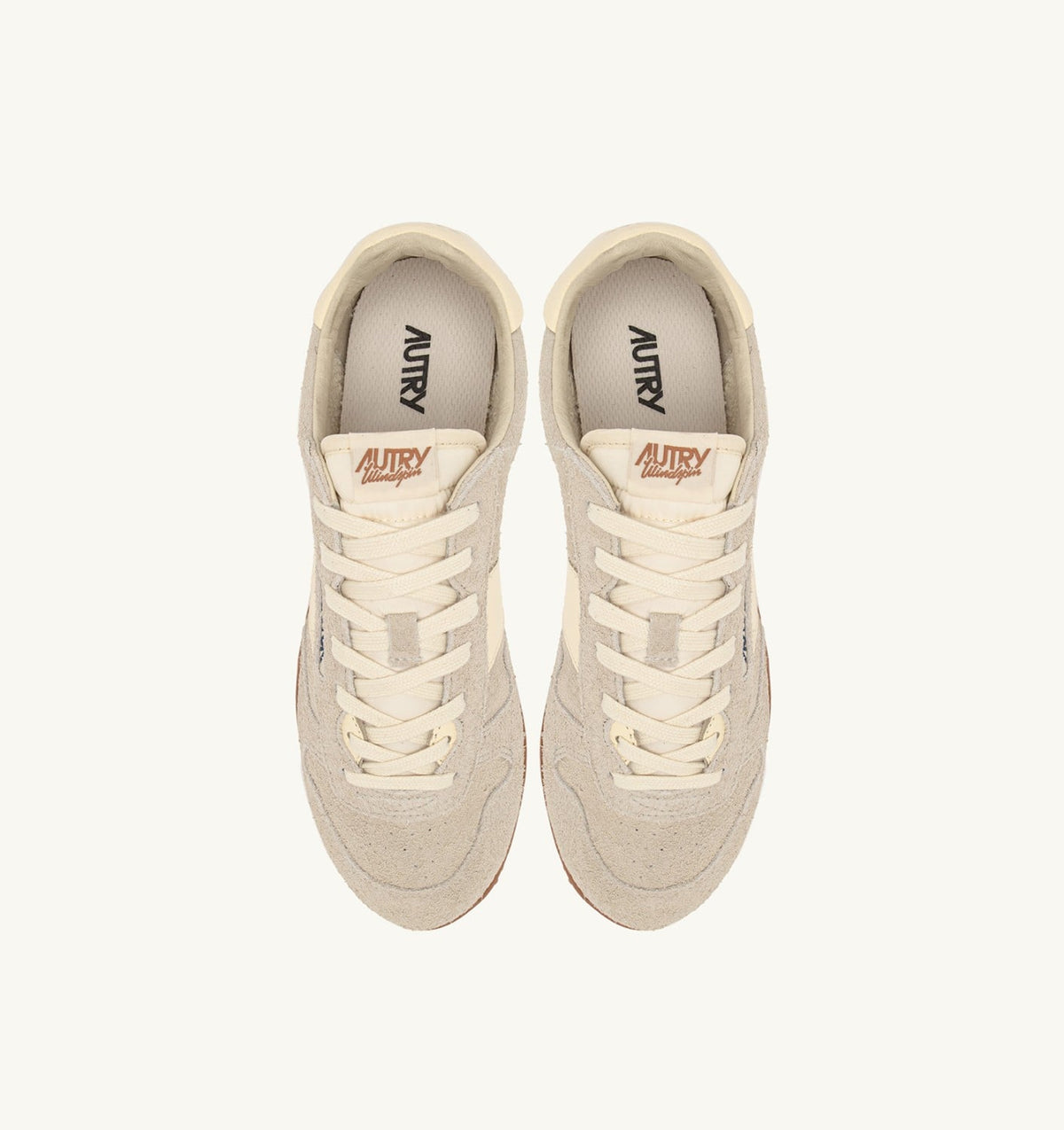Woman SNEAKERS WINDSPIN IN SUEDE AND LEATHER COLOR WIFE AND RUTABAGA