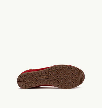 Woman SNEAKERS WINDSPIN IN SUEDE AND LEATHER COLOR RUBY AND RUTABAGA
