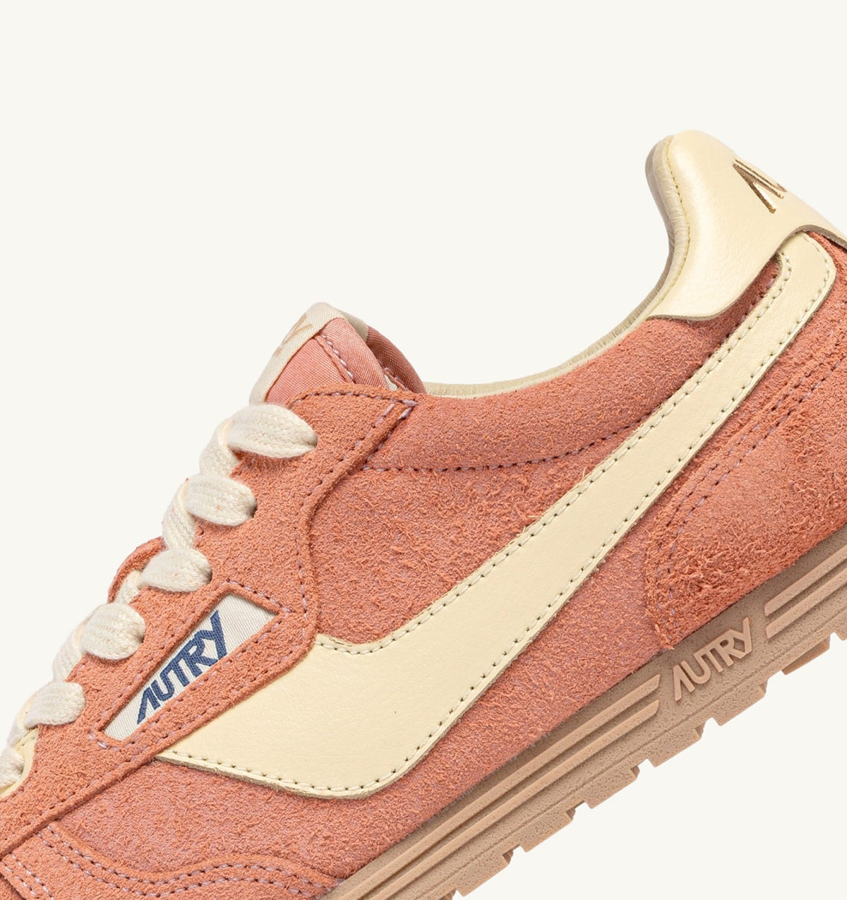 Woman SNEAKERS WINDSPIN IN SUEDE AND LEATHER COLOR DAMASK AND RUTABAGA