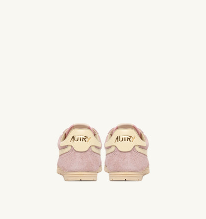 Woman SNEAKERS WINDSPIN IN SUEDE AND LEATHER COLOR ROSEMARY AND RUTABAGA