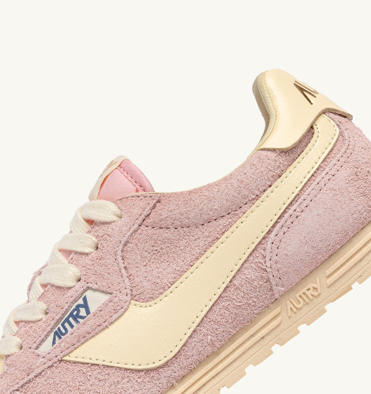 Woman SNEAKERS WINDSPIN IN SUEDE AND LEATHER COLOR ROSEMARY AND RUTABAGA