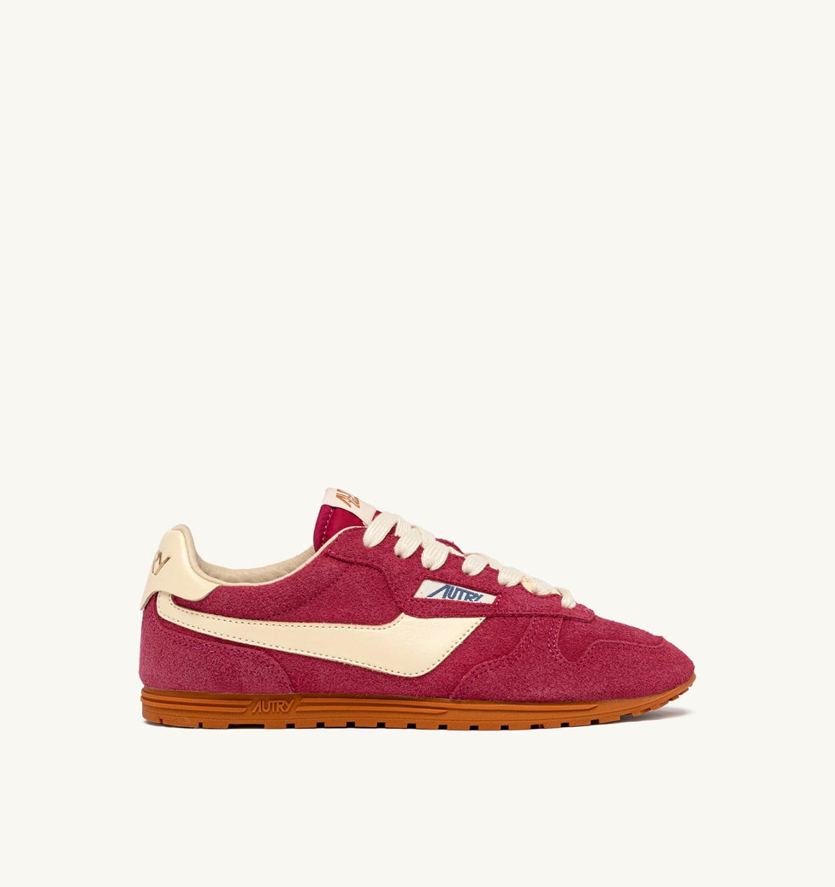 Woman SNEAKERS WINDSPIN IN SUEDE AND LEATHER COLOR CHEYENNE AND RUTABAGA