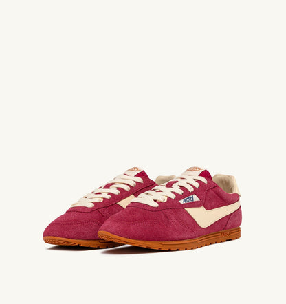 Woman SNEAKERS WINDSPIN IN SUEDE AND LEATHER COLOR CHEYENNE AND RUTABAGA