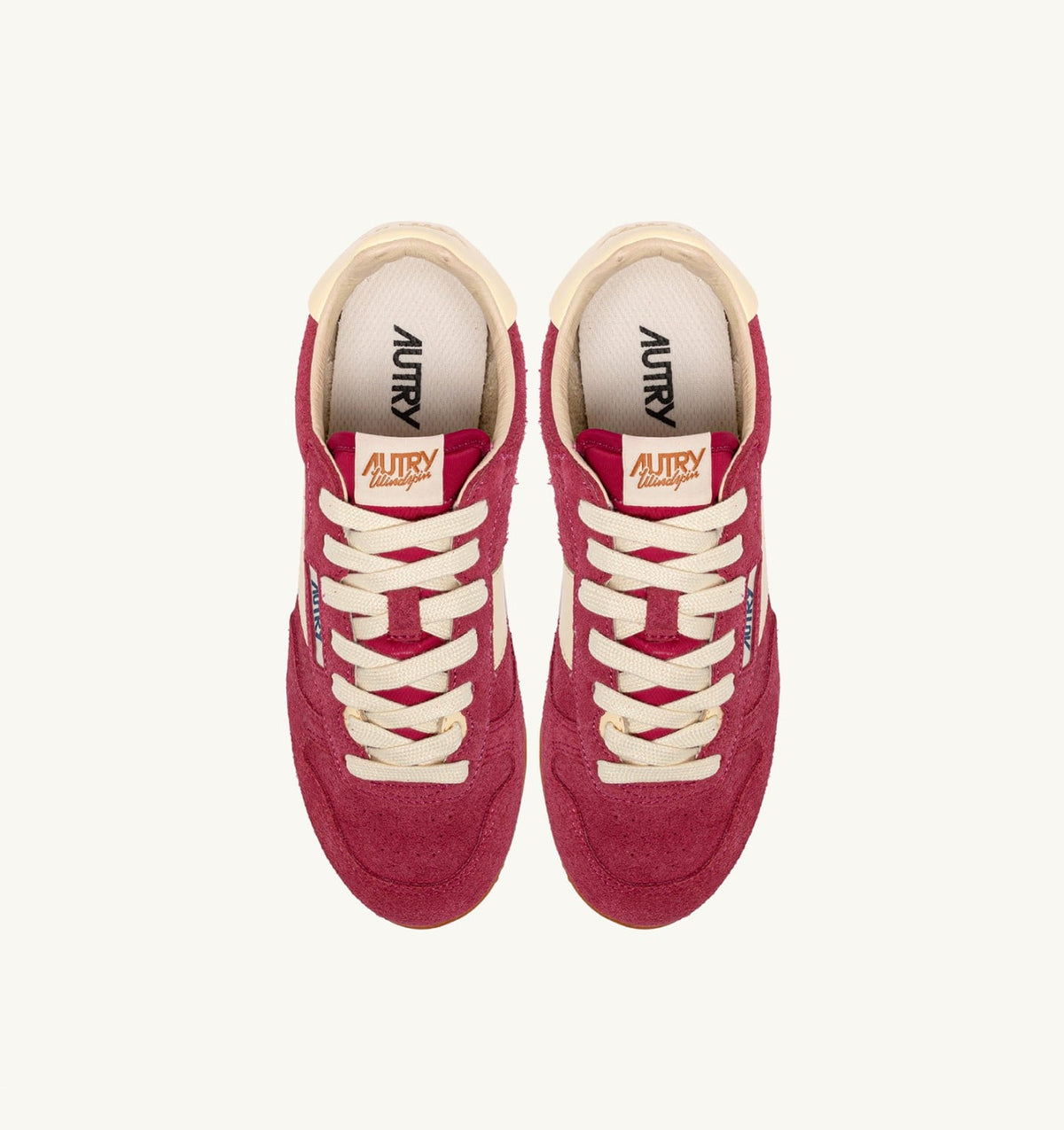 Woman SNEAKERS WINDSPIN IN SUEDE AND LEATHER COLOR CHEYENNE AND RUTABAGA