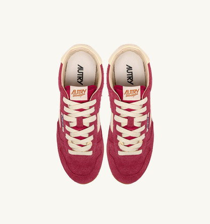 Woman SNEAKERS WINDSPIN IN SUEDE AND LEATHER COLOR CHEYENNE AND RUTABAGA