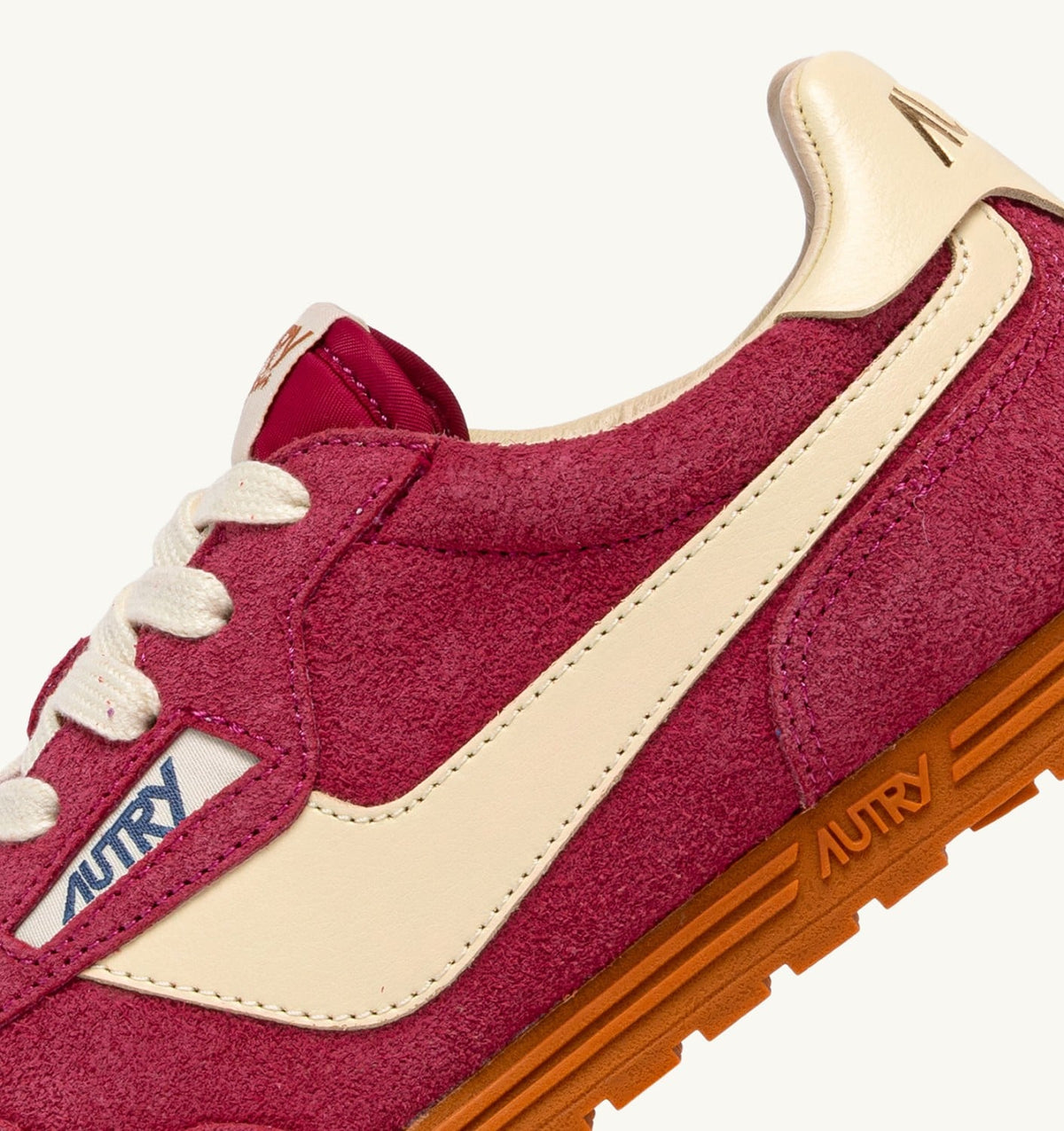 Woman SNEAKERS WINDSPIN IN SUEDE AND LEATHER COLOR CHEYENNE AND RUTABAGA