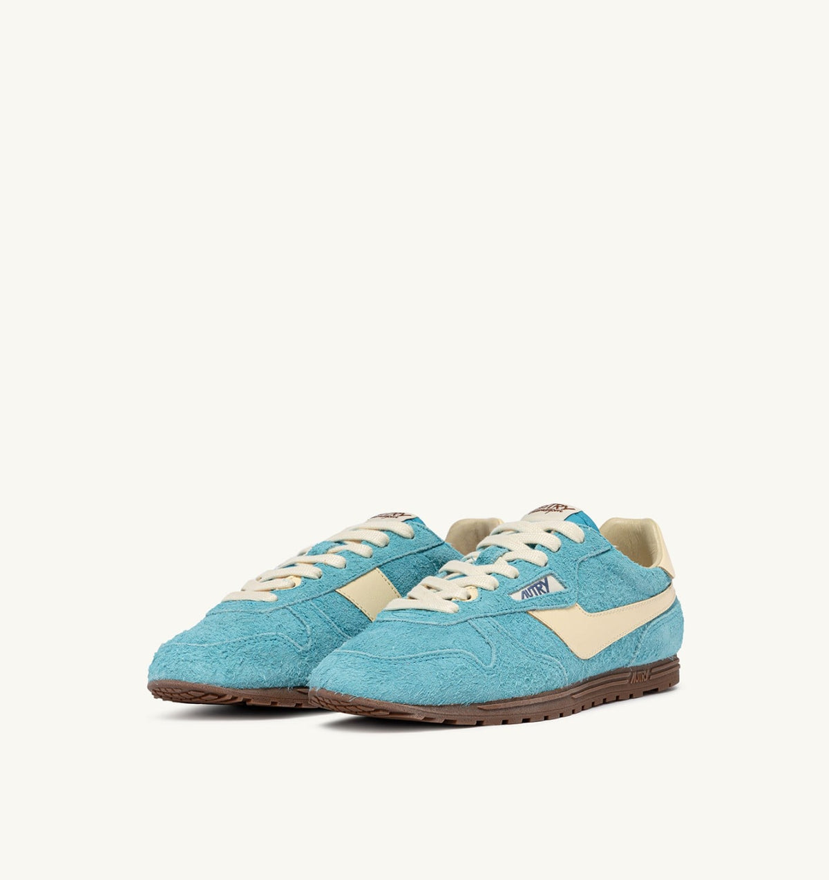 Woman SNEAKERS WINDSPIN IN SUEDE AND LEATHER COLOR KYOTO AND RUTABAGA