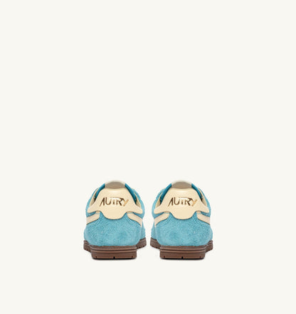 Woman SNEAKERS WINDSPIN IN SUEDE AND LEATHER COLOR KYOTO AND RUTABAGA