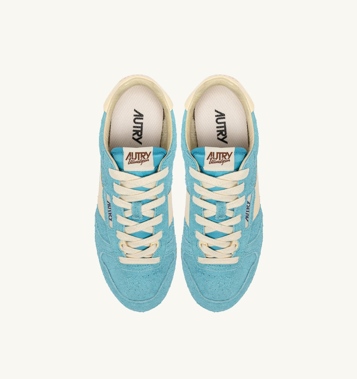 Woman SNEAKERS WINDSPIN IN SUEDE AND LEATHER COLOR KYOTO AND RUTABAGA