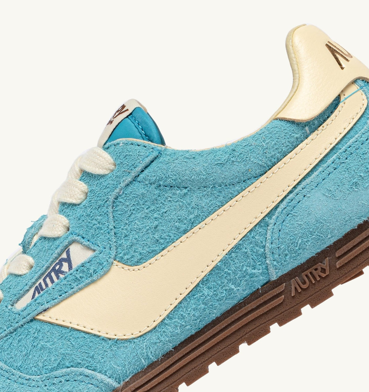 Woman SNEAKERS WINDSPIN IN SUEDE AND LEATHER COLOR KYOTO AND RUTABAGA