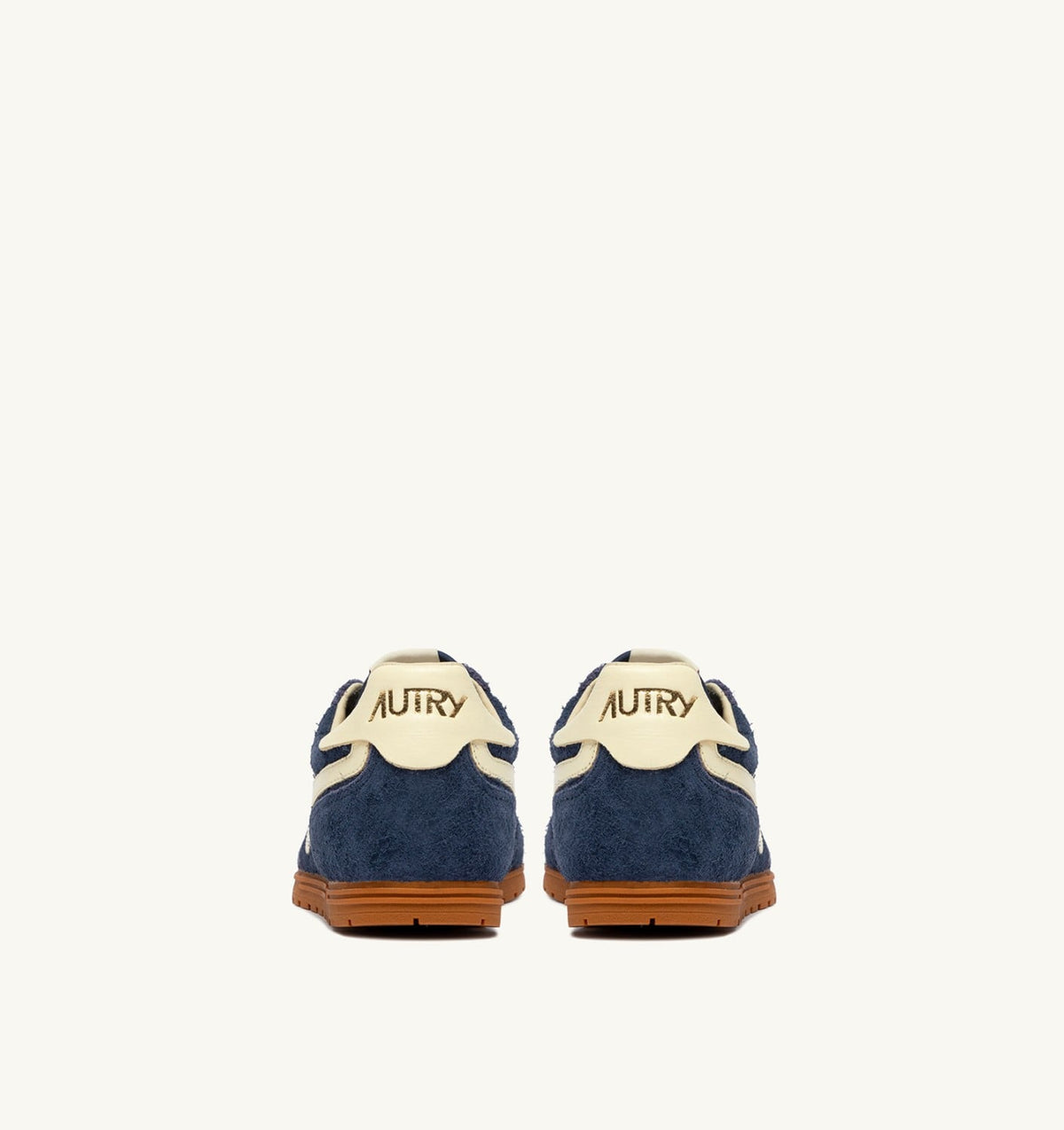 Woman WINDSPIN SNEAKERS IN BLUETTE AND RUTABAGA SUEDE AND LEATHER