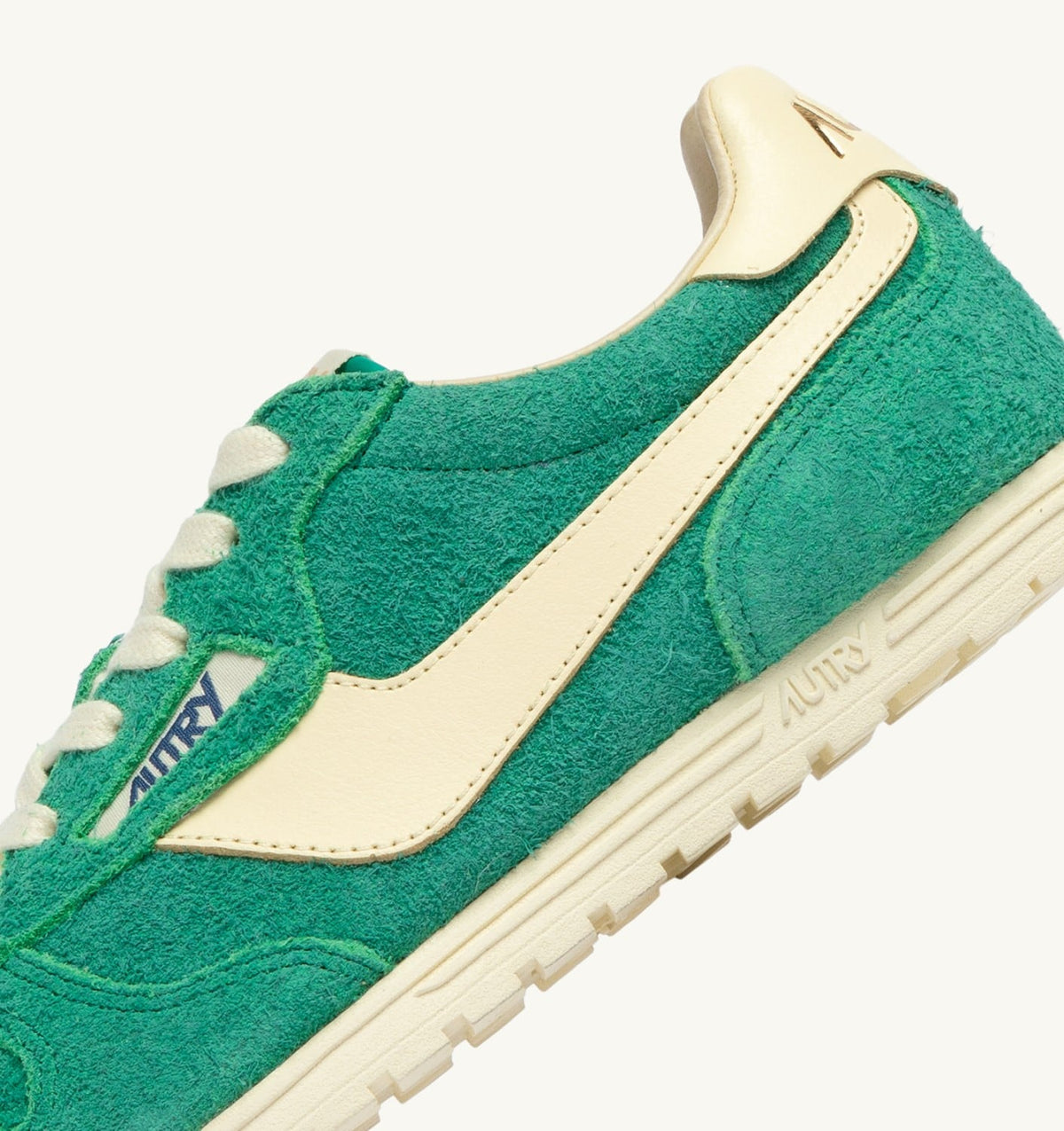 Woman WINDSPIN SNEAKERS IN EXCURSION AND RUTABAGA SUEDE AND LEATHER