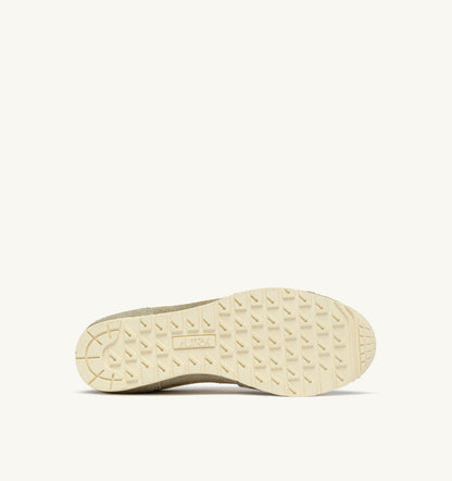 Woman WINDSPIN SNEAKERS IN GRAY GREEN AND RUTABAGA SUEDE AND LEATHER