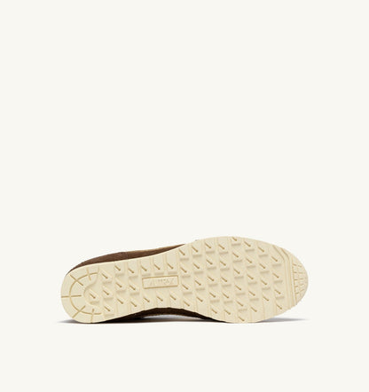 Woman WINDSPIN SNEAKERS IN TUNDRA AND RUTABAGA SUEDE AND LEATHER