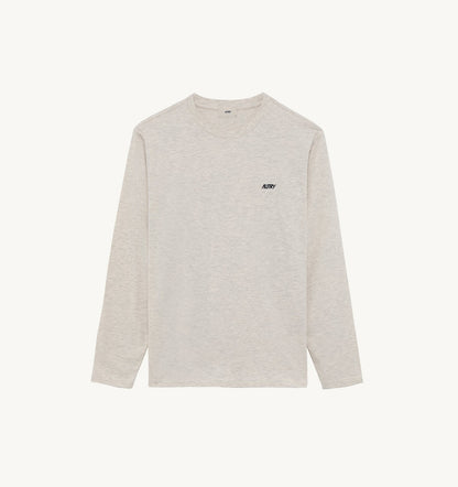 Woman|Man LONG-SLEEVE EMBROIDERED LOGO TEE UNISEX