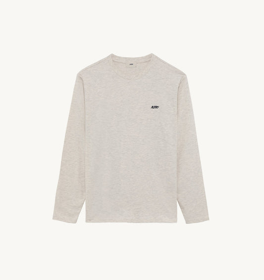 Woman|Man LONG-SLEEVE EMBROIDERED LOGO TEE UNISEX