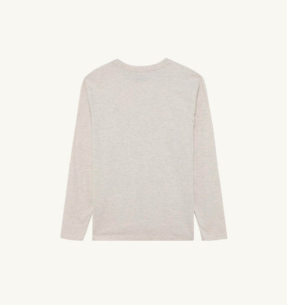 Woman|Man LONG-SLEEVE EMBROIDERED LOGO TEE UNISEX