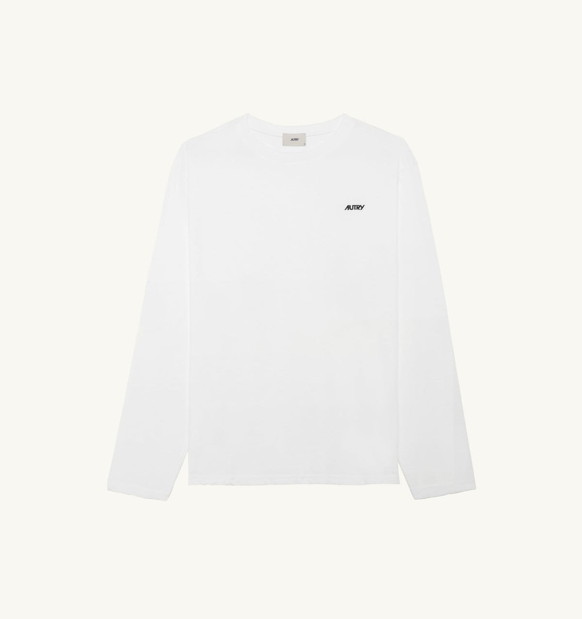 Woman|Man LONG-SLEEVE EMBROIDERED LOGO TEE UNISEX
