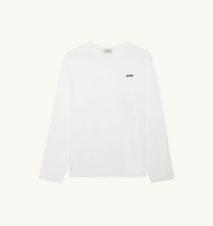 Woman|Man LONG-SLEEVE EMBROIDERED LOGO TEE UNISEX