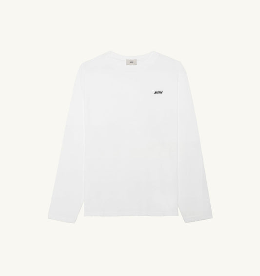Woman|Man LONG-SLEEVE EMBROIDERED LOGO TEE UNISEX
