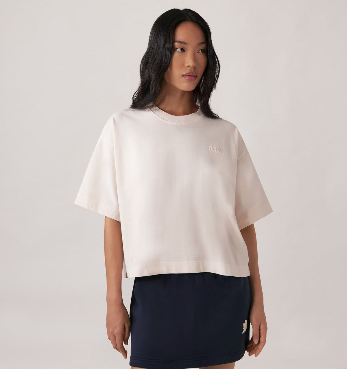 Woman TONAL LOGO BOXY TEE WOMAN