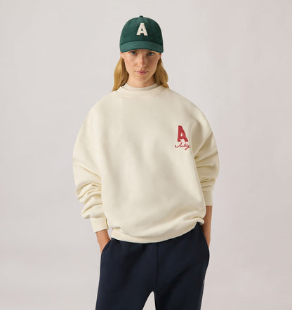 Woman|Man HERITAGE SWEATSHIRT WITH WASHED EFFECT UNISEX