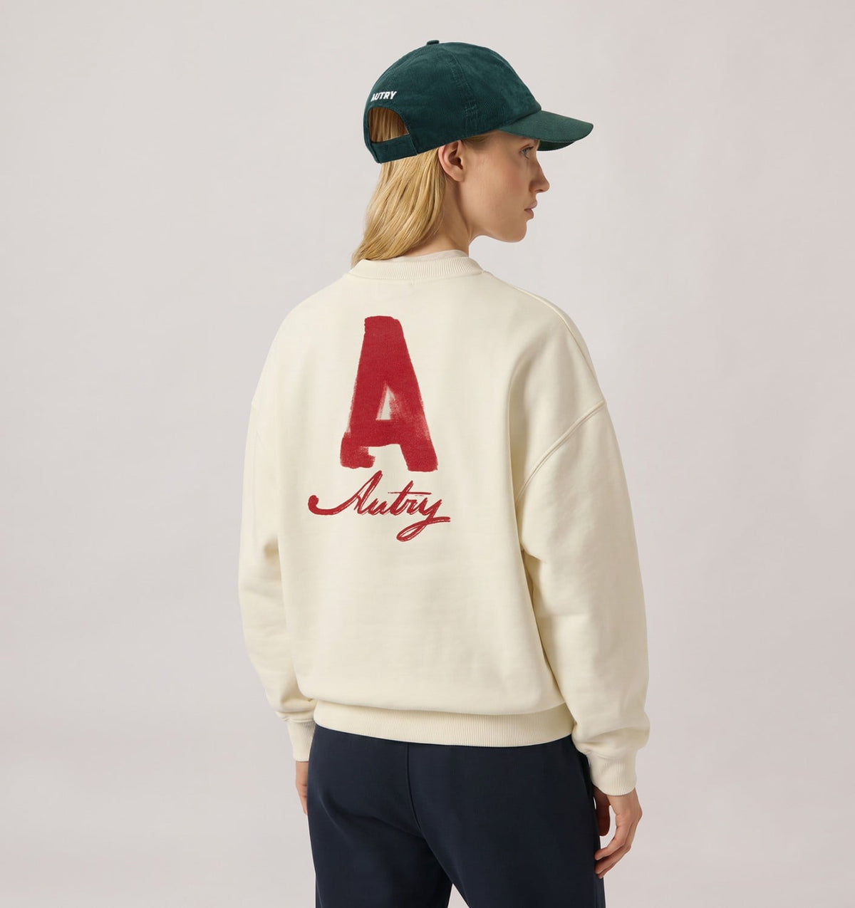 Woman|Man HERITAGE SWEATSHIRT WITH WASHED EFFECT UNISEX