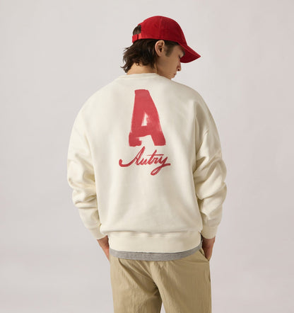 Woman|Man HERITAGE SWEATSHIRT WITH WASHED EFFECT UNISEX