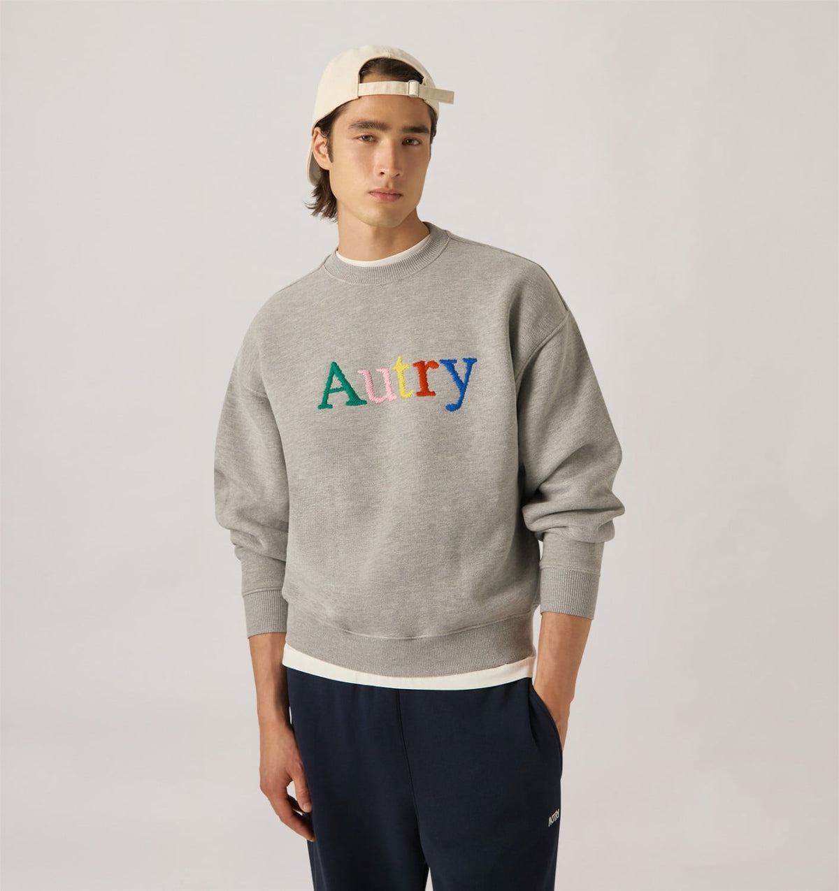Woman|Man SWEATSHIRT WITH MULTICOLOR LOGO UNISEX
