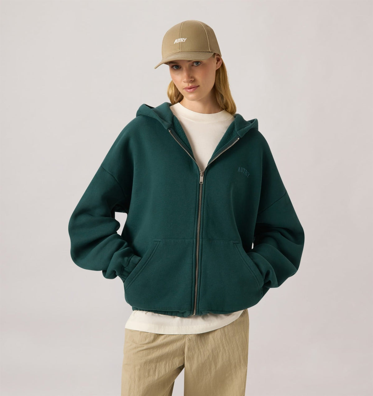Woman|Man UNISEX ZIP-UP HOODIE