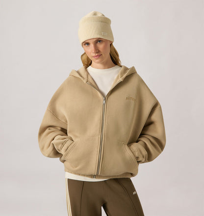 Woman|Man UNISEX ZIP-UP HOODIE