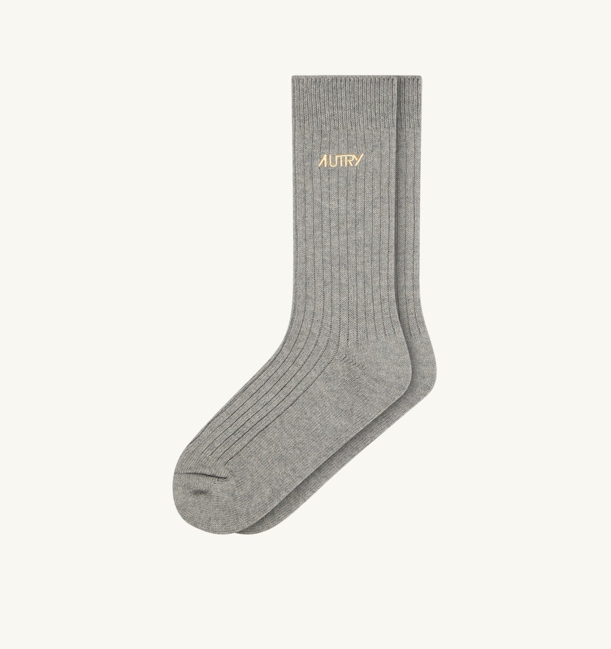 Woman|Man RIBBED SOCKS WITH EMBROIDERED LOGO UNISEX