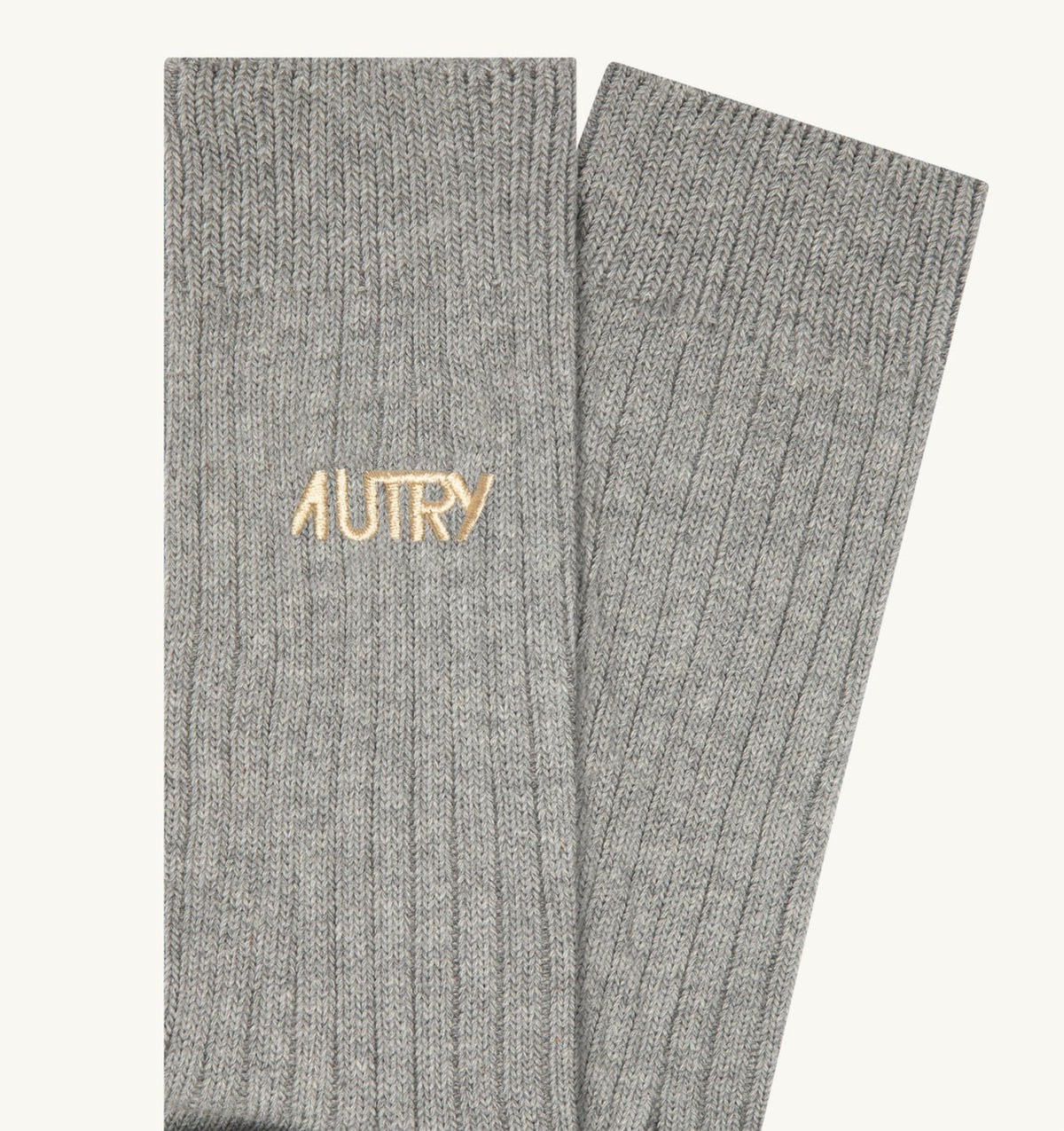 Woman|Man RIBBED SOCKS WITH EMBROIDERED LOGO UNISEX