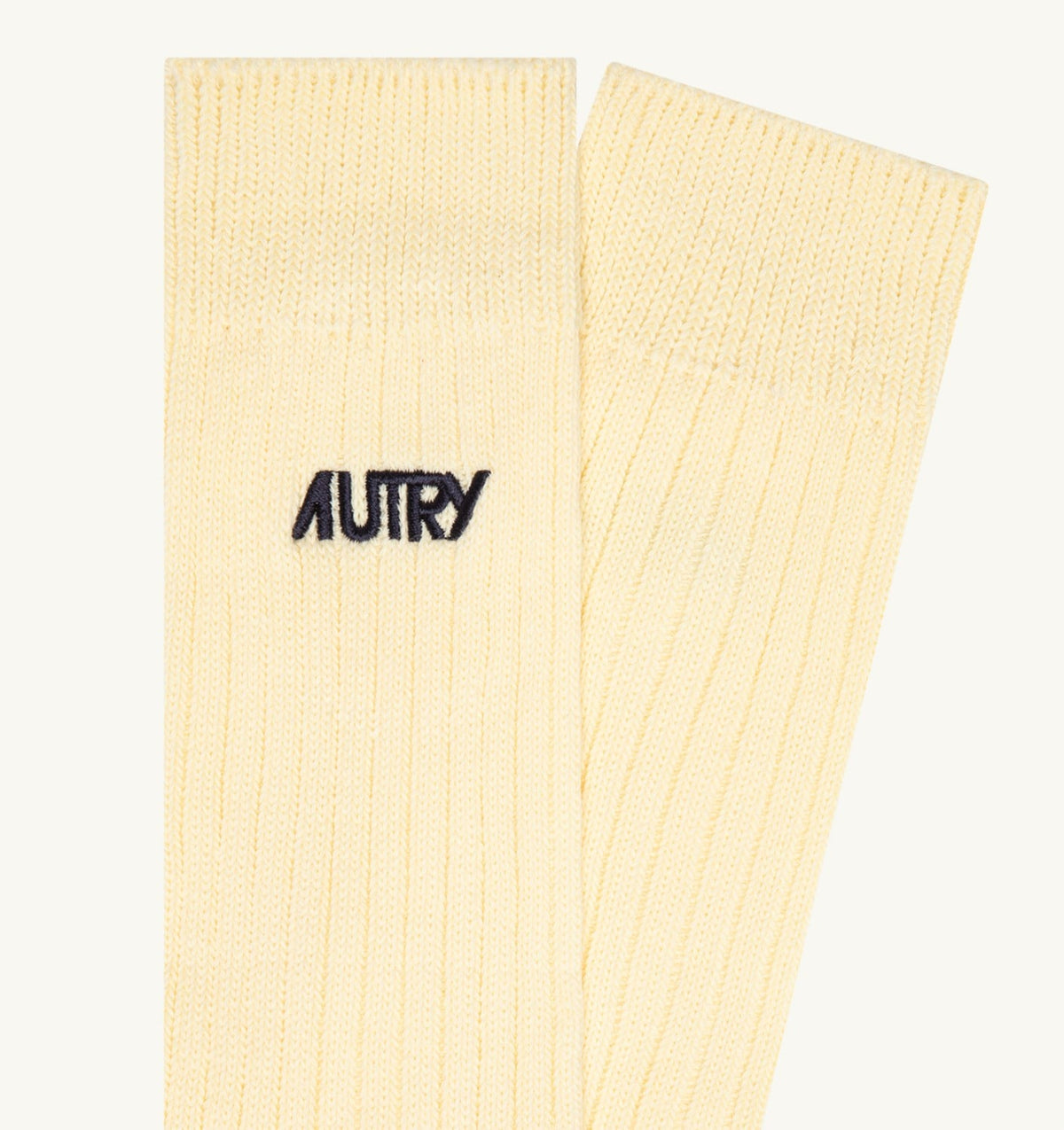 Woman|Man RIBBED SOCKS WITH EMBROIDERED LOGO UNISEX