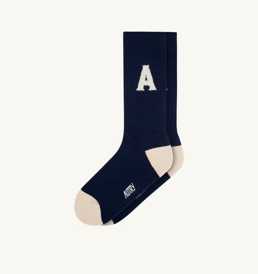 Woman|Man RIBBED SOCKS WITH JACQUARD LOGO UNISEX