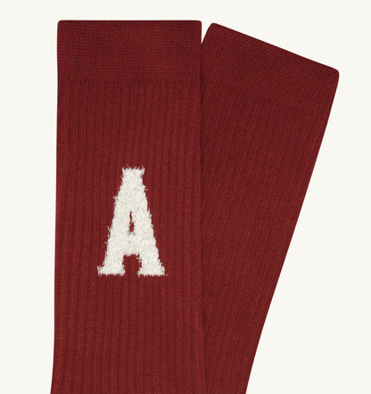 Woman|Man RIBBED SOCKS WITH JACQUARD LOGO UNISEX