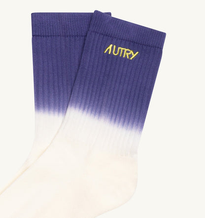 Woman|Man SOCKS WITH EMBROIDERY TIE-DYE LOGO UNISEX
