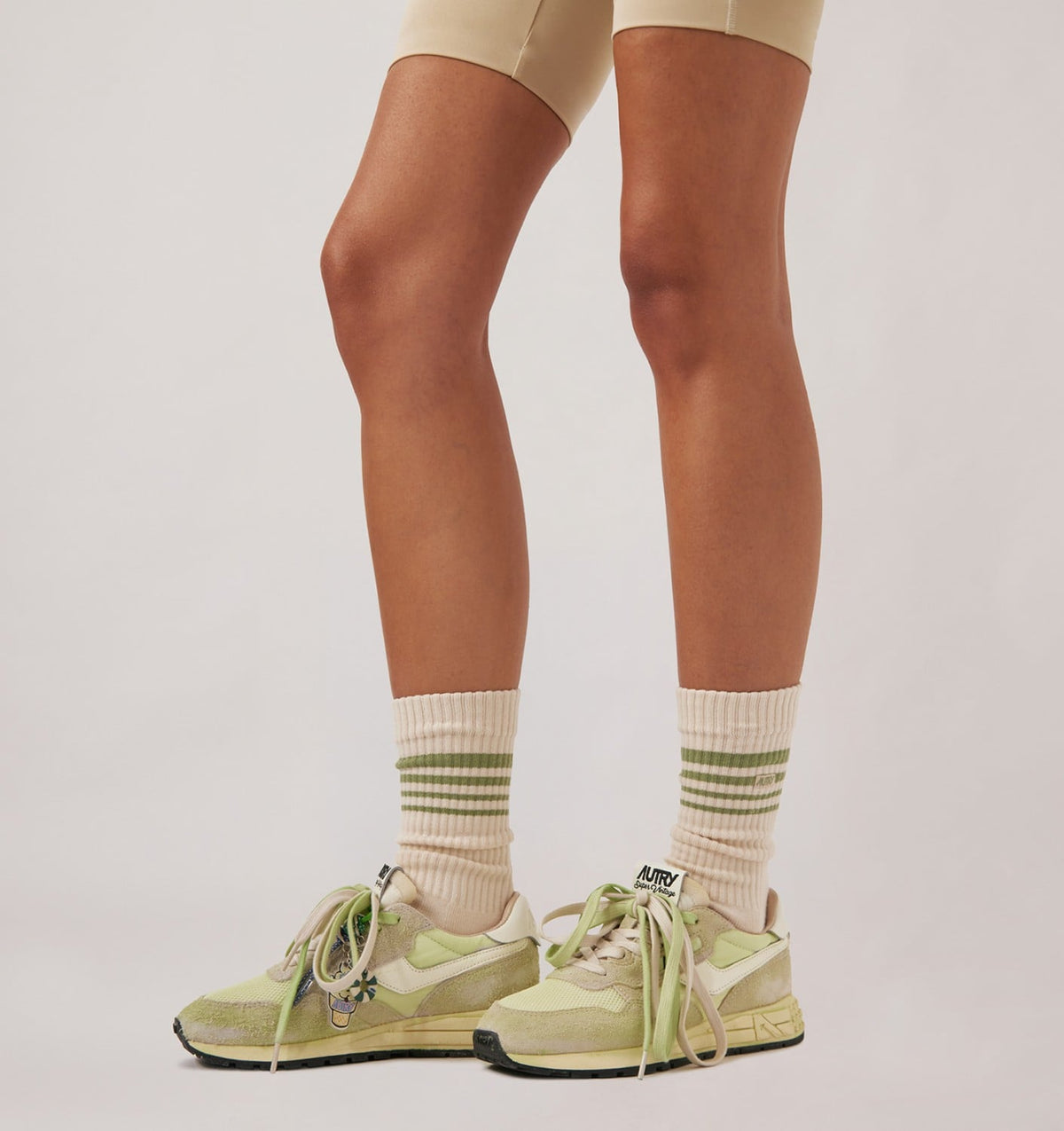Woman|Man JACQUARD STRIPED SOCKS WITH LOGO UNISEX