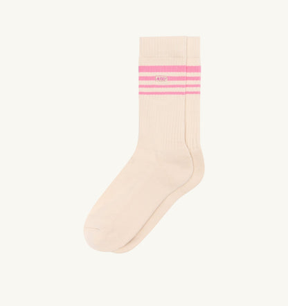 Woman|Man JACQUARD STRIPED SOCKS WITH LOGO UNISEX
