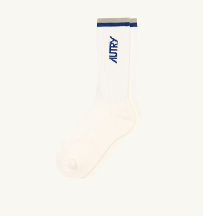 Woman|Man JACQUARD STRIPED SOCKS WITH LOGO UNISEX